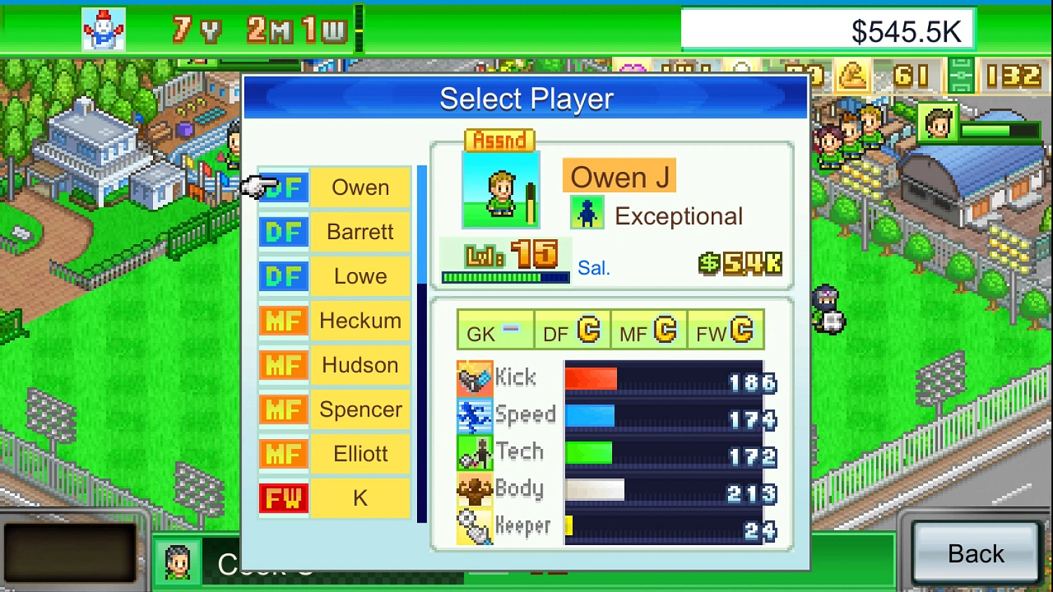 POCKET LEAGUE STORY