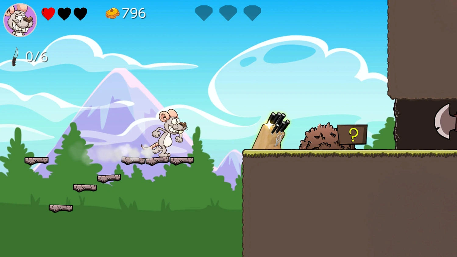 Mighty Mouse Cheese Hunt