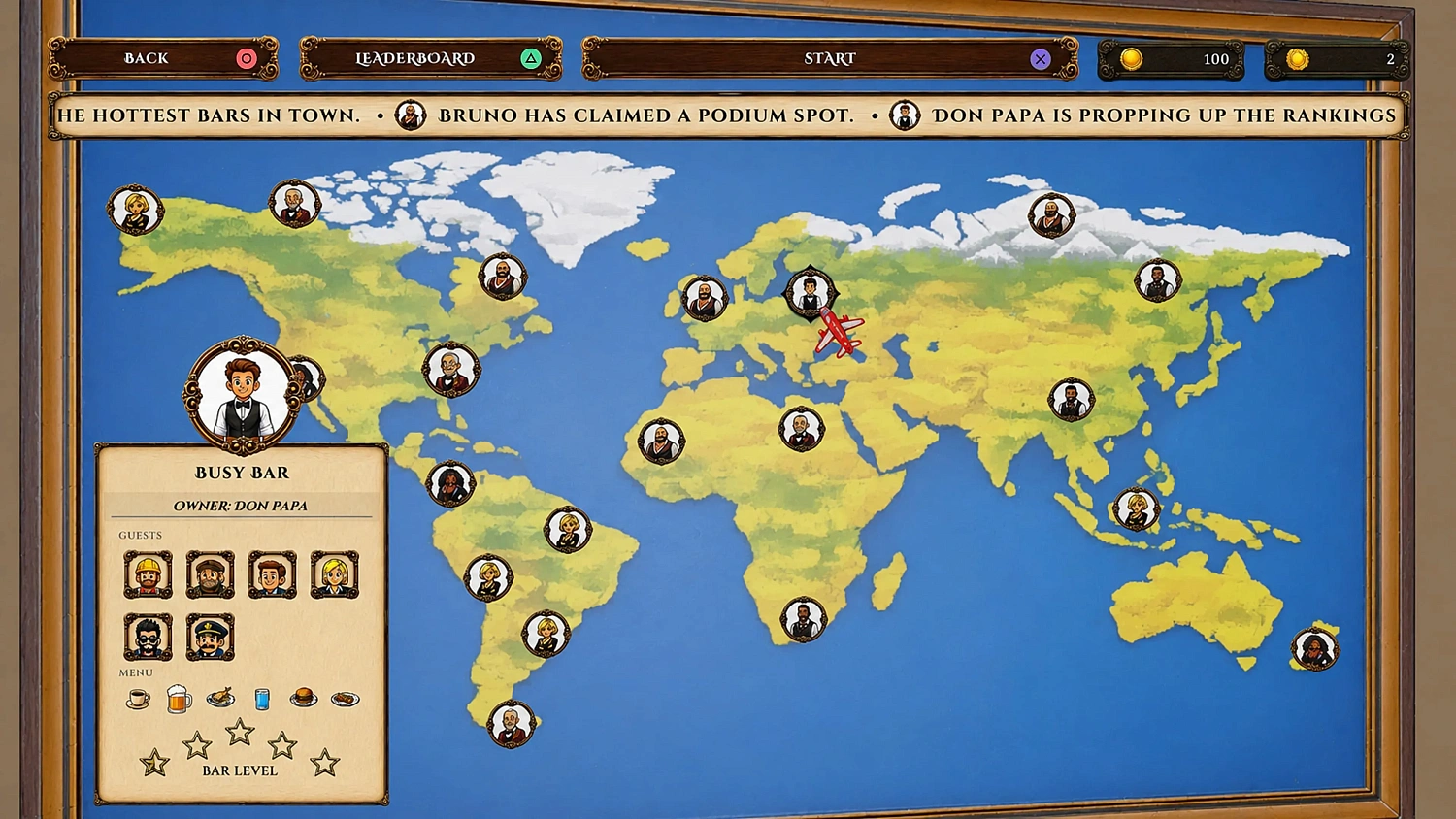 Busy Bar - World Tour