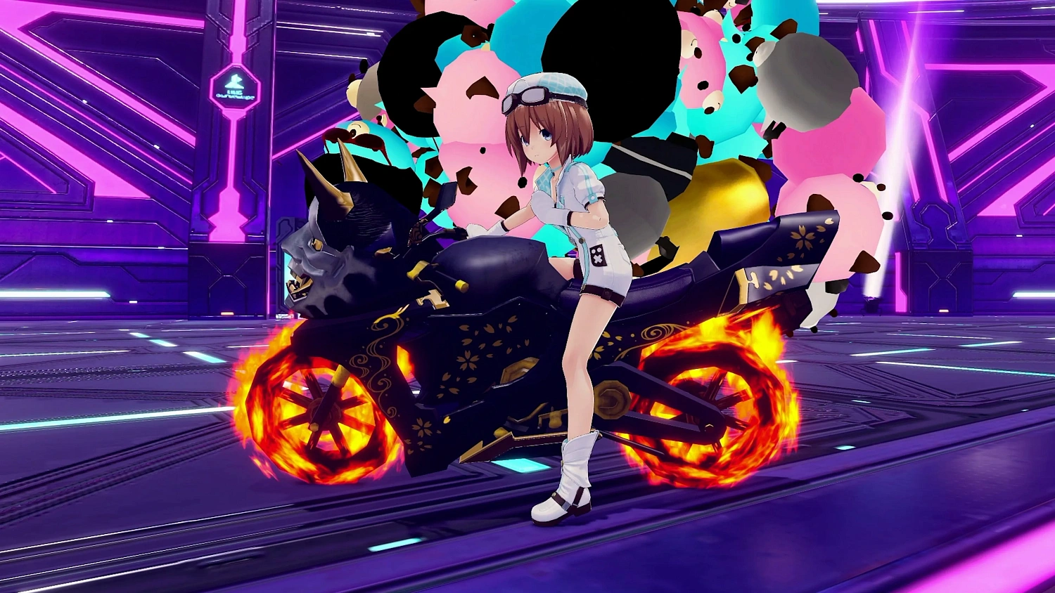 Neptunia Riders VS Dogoos