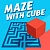 Maze with cube