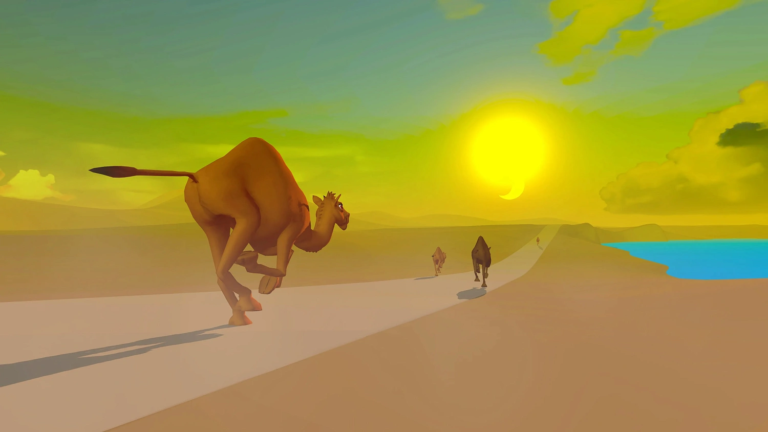 SANDSPEED: CARRERA DE CAMELLOS