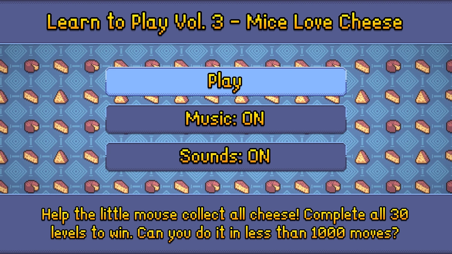 Learn to Play Vol. 3 - Mice Love Cheese