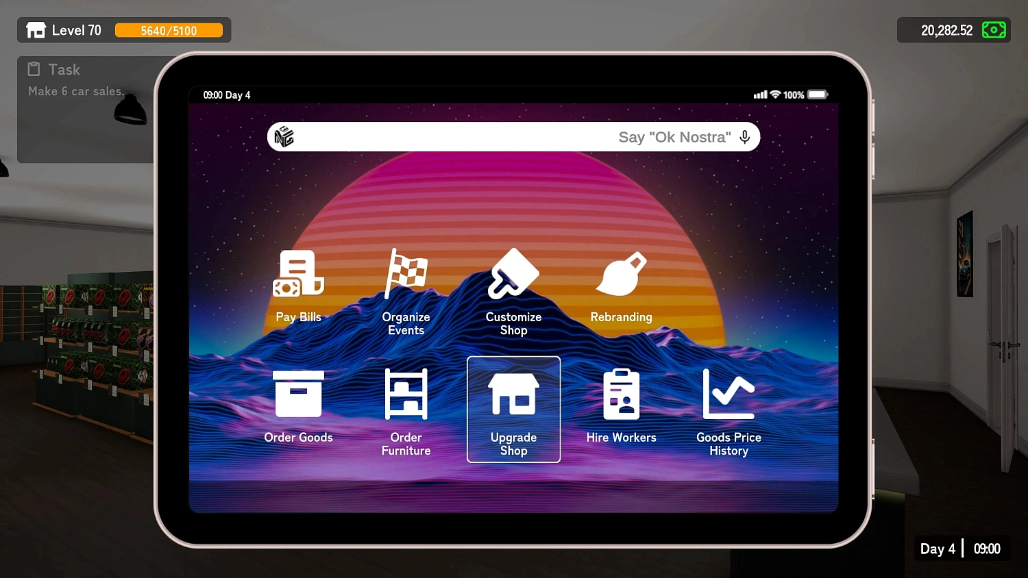 Collectible Cars Shop Simulator