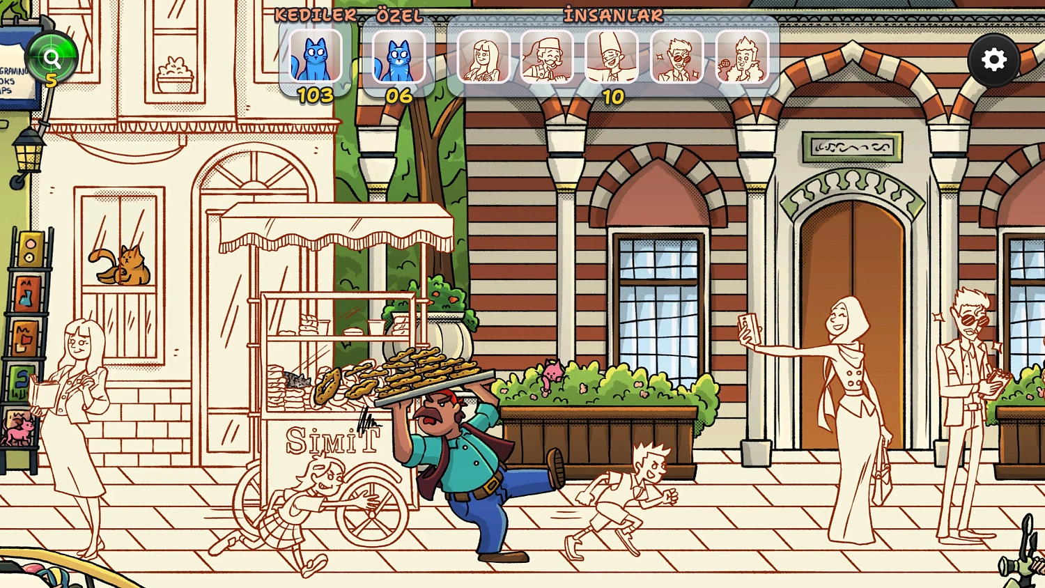 Hidden Cats in Istanbul