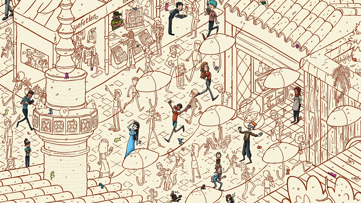 Hidden Cats in Istanbul