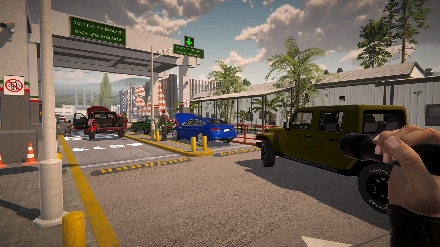 POLICE BORDER CONTRABAND PATROL SIMULATOR