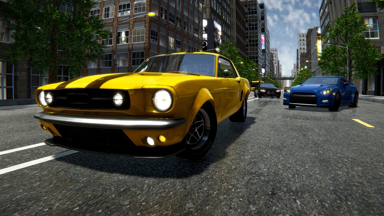 Grand Rush: Highway Car Traffic Racing Simulator