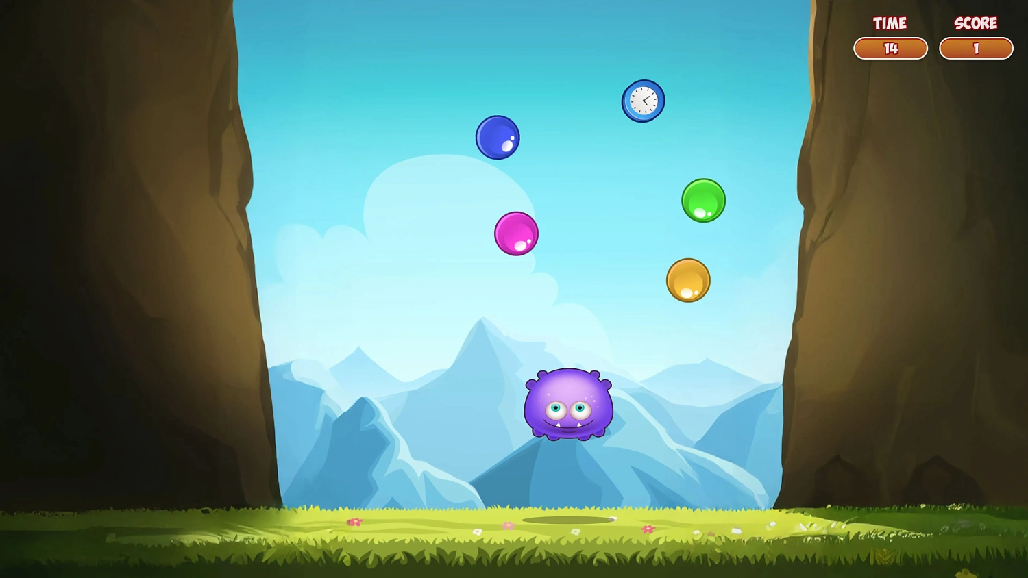 Hungry Monster Food Rain