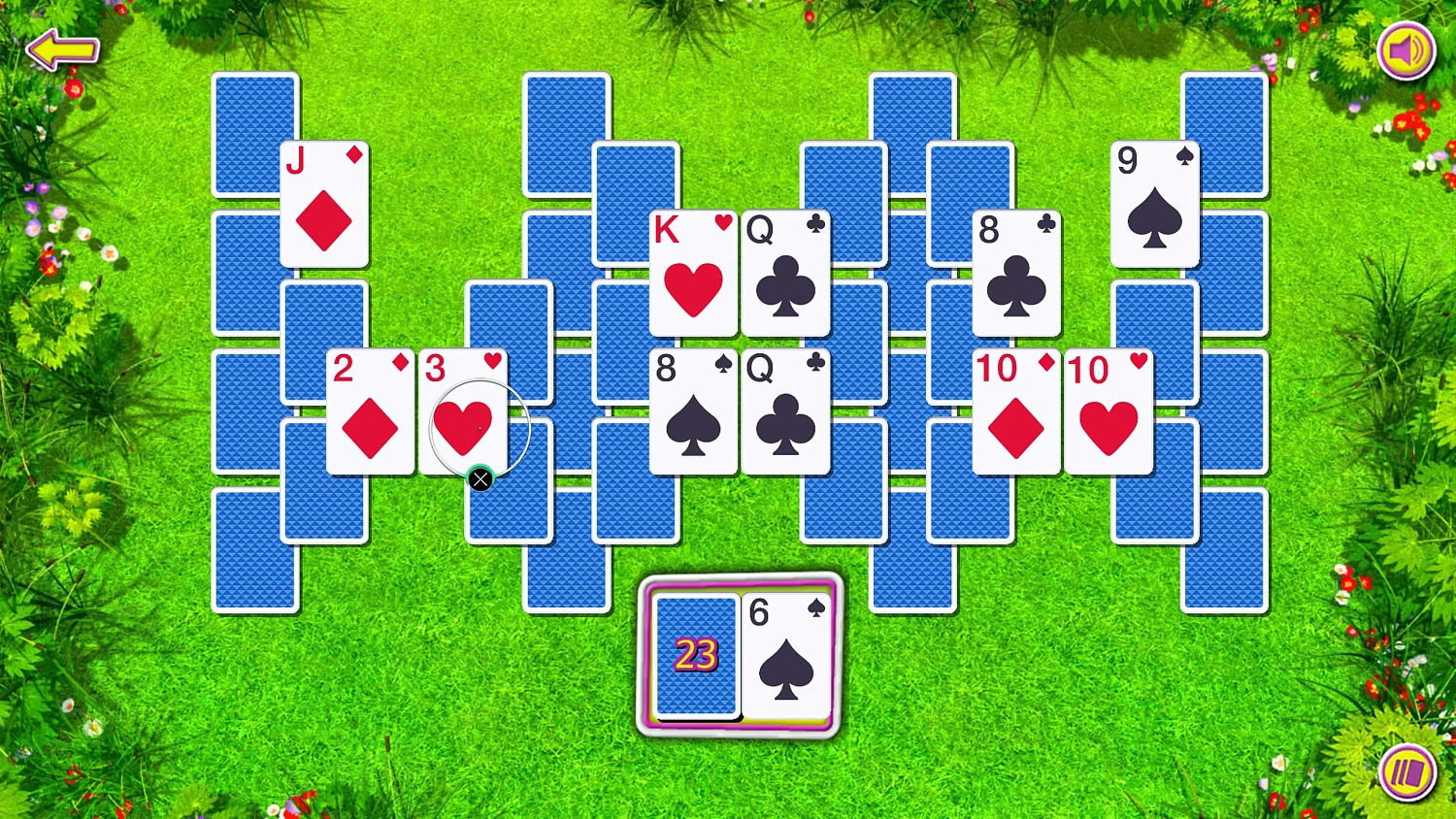 Summer Tri-Peaks Solitaire