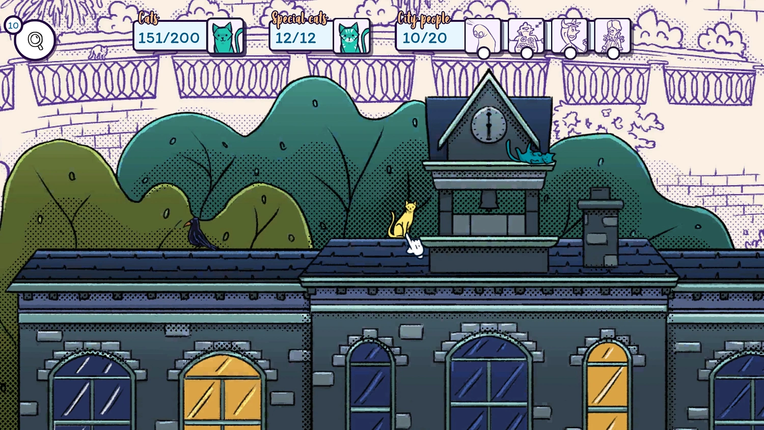 Hidden Cats in Spooky Town