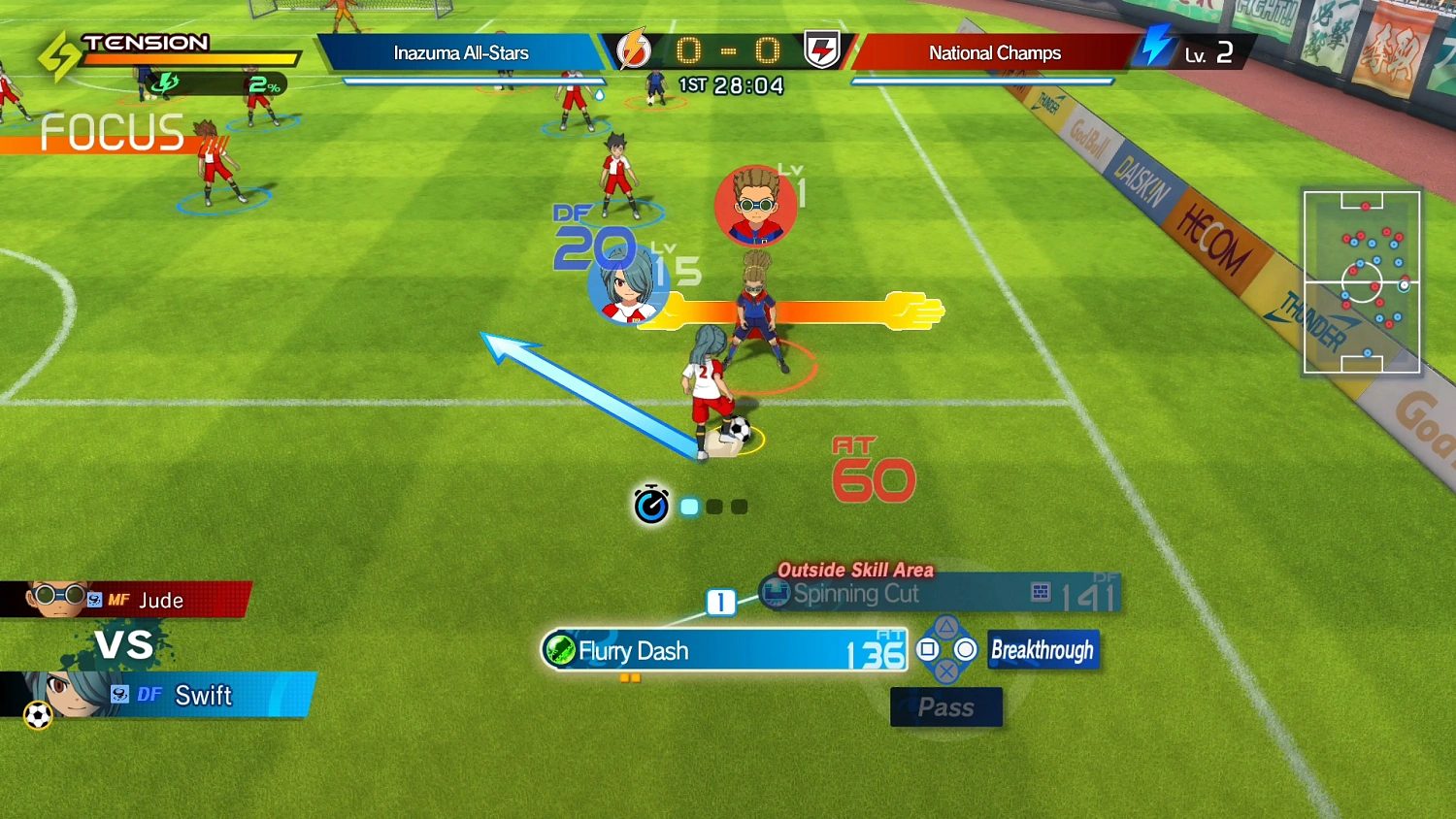 INAZUMA ELEVEN: Heroes' Victory Road