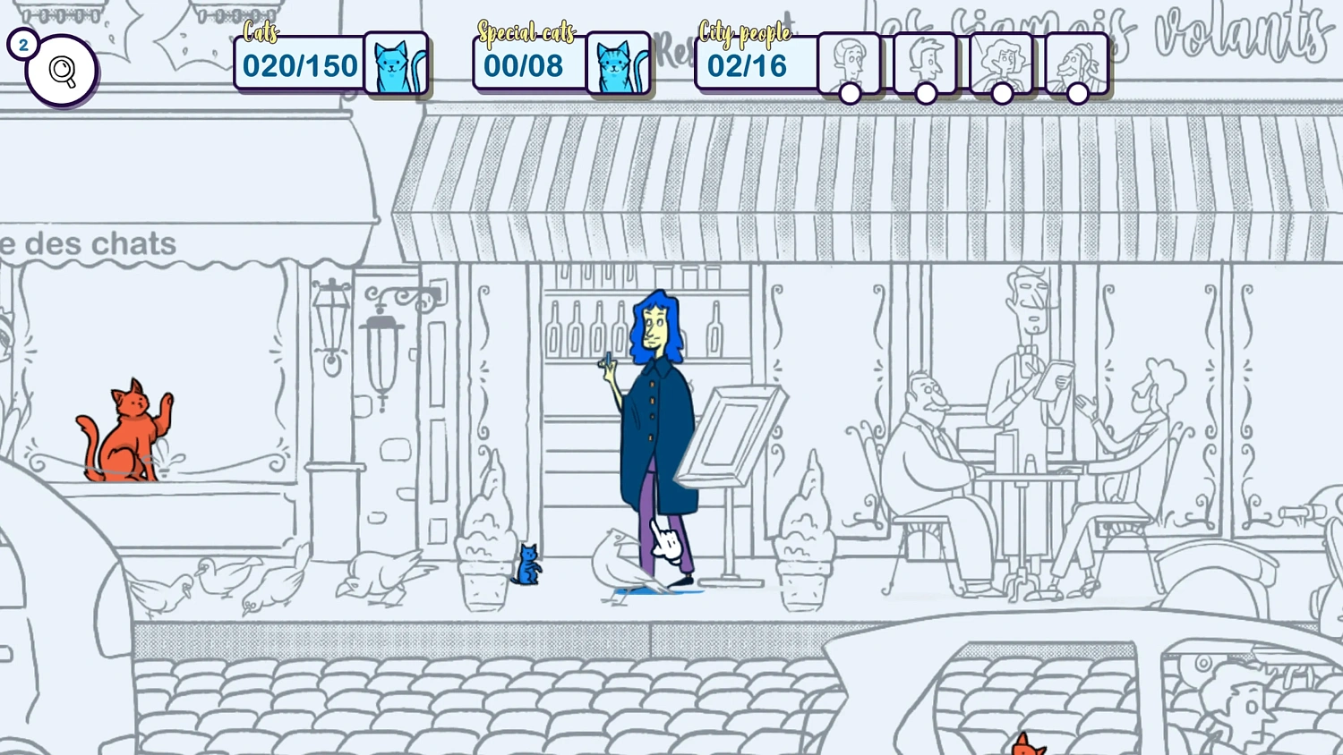 Hidden Cats in Paris