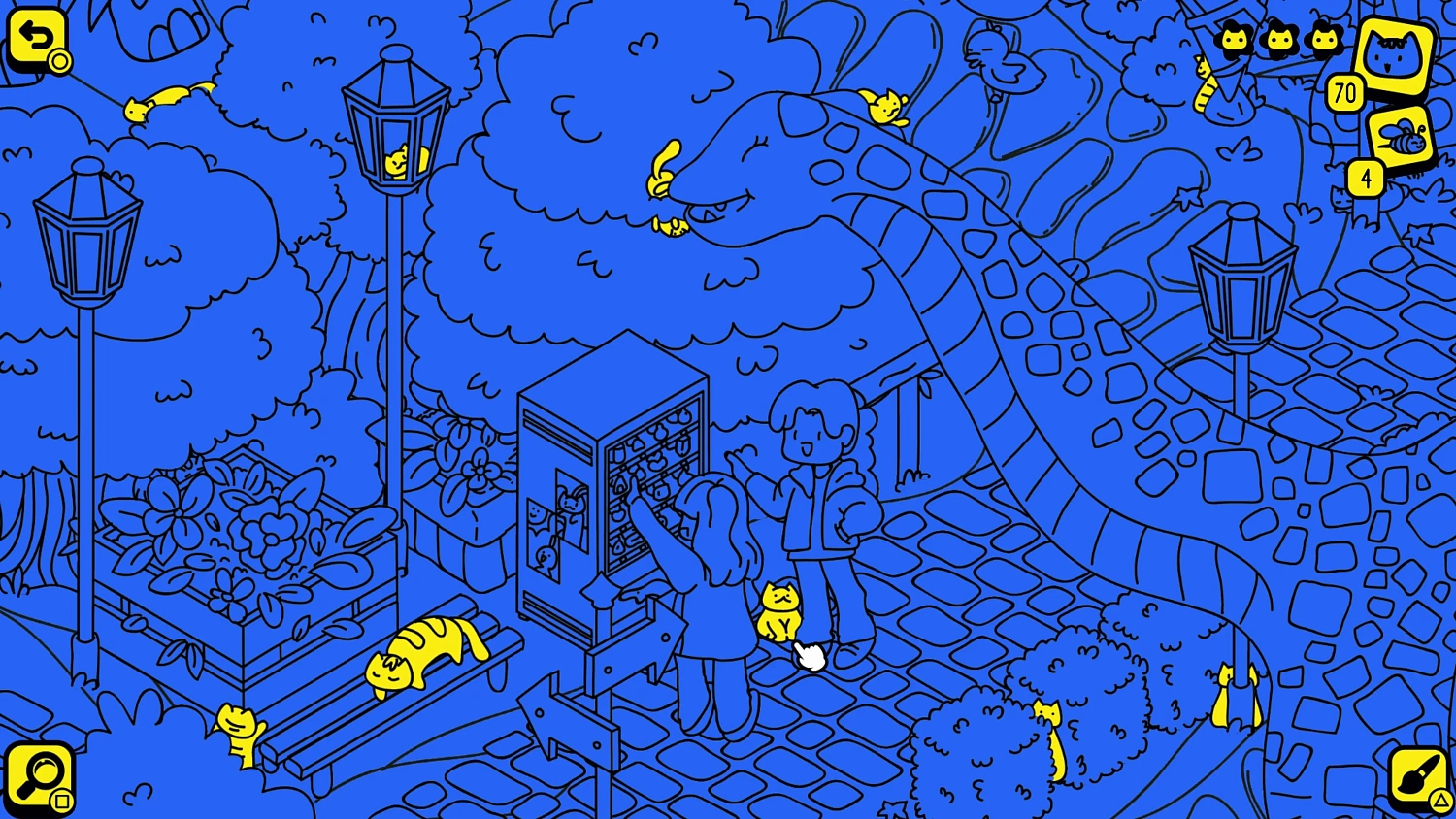 Cats and Seek : Dino Park