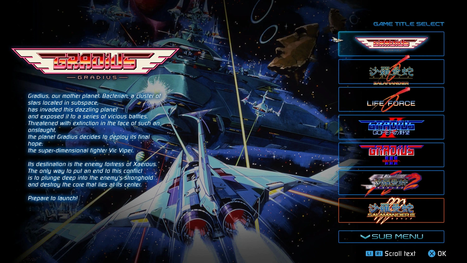 GRADIUS ORIGINS