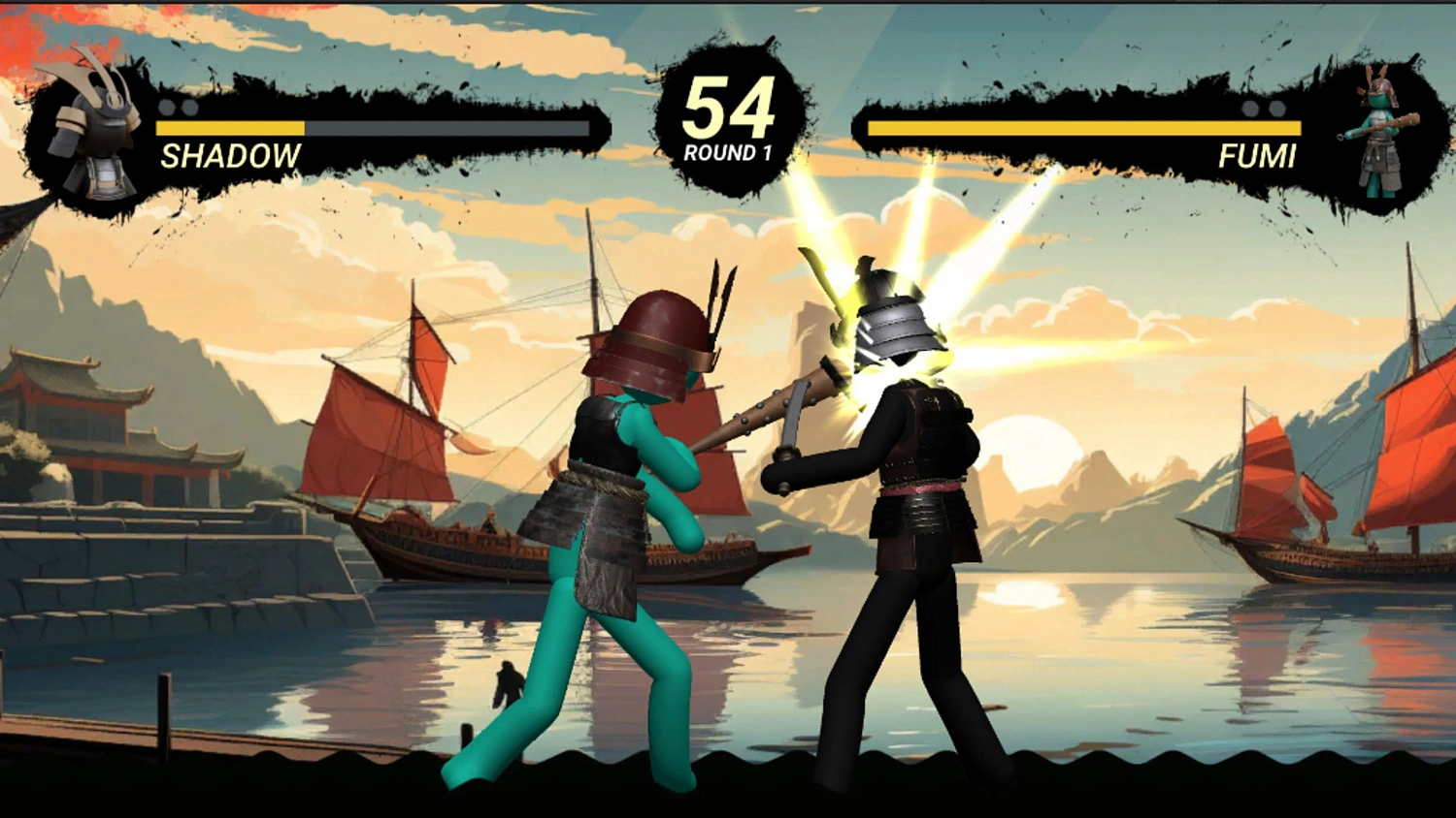 Samurai Katana Rampage: Stickman Saga