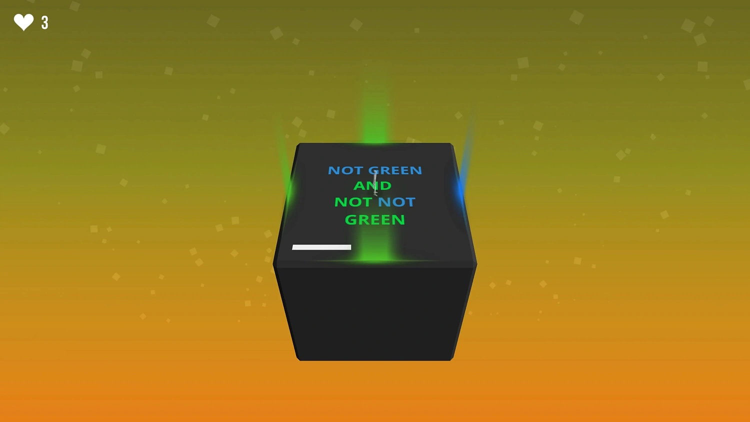 Not Not - A Brain Buster