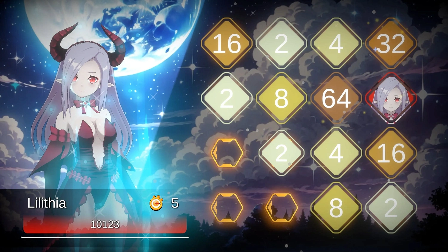 Battle Puzzle 2048 - Maidens of Steel