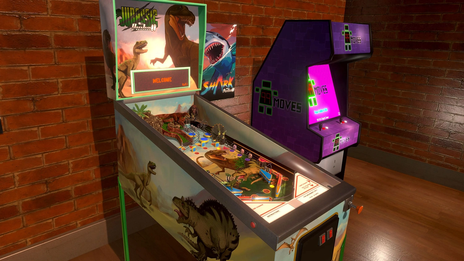 Jurassic Pinball