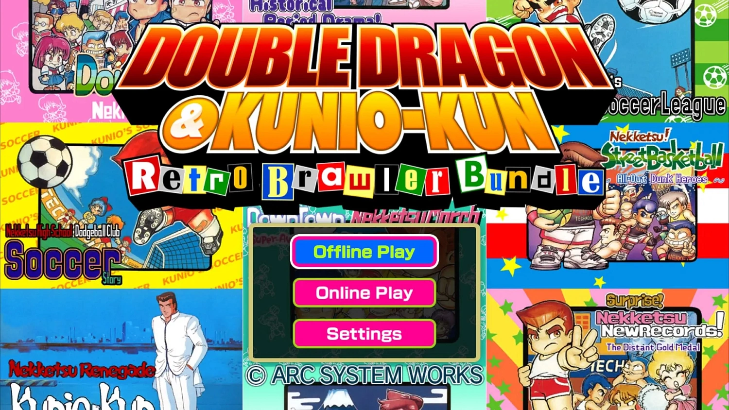 Double Dragon & Kunio-kun: Retro Brawler Bundle