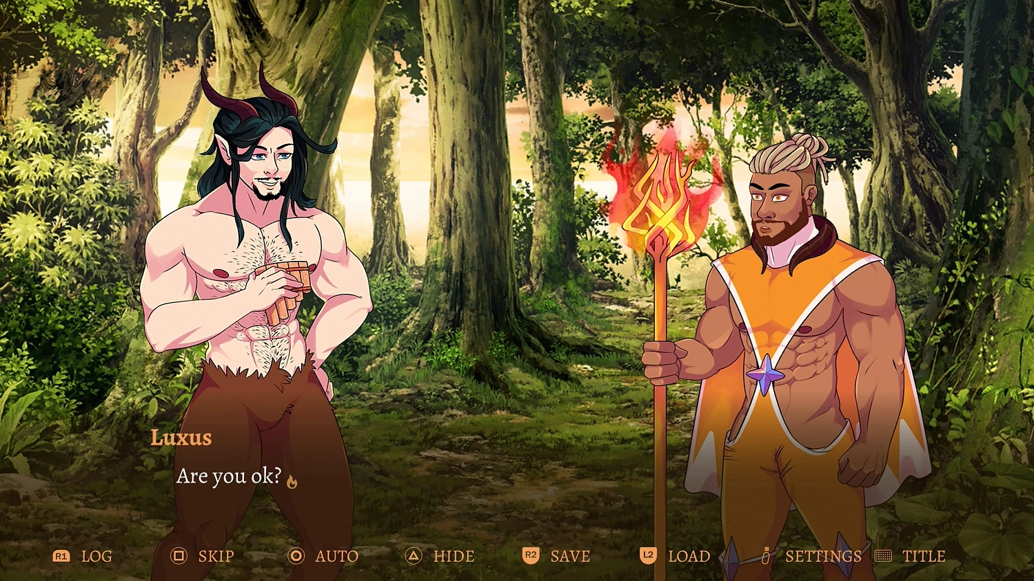 Burning Secrets - A Bara Visual Novel