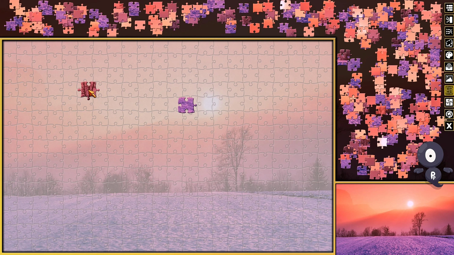Pixel Puzzles WINTER Jigsaws