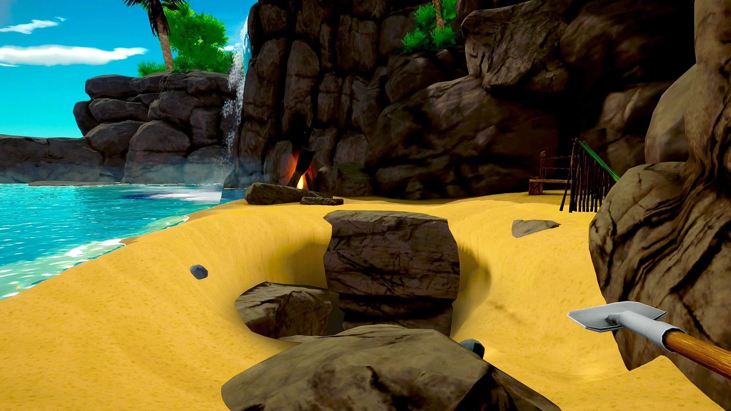 Hole Digging Beach Simulator