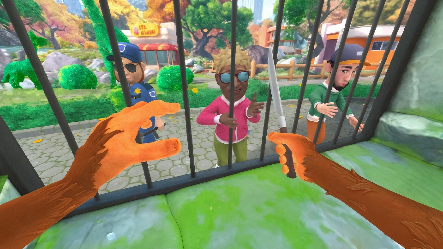 Monkey in the Zoo