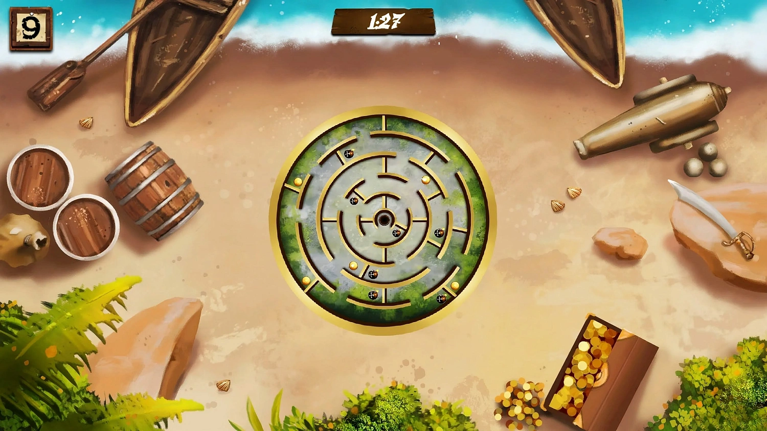 Pirate Treasure: Island of Mazes