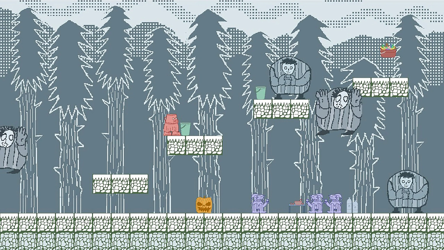 El hombre del cubo aterrador