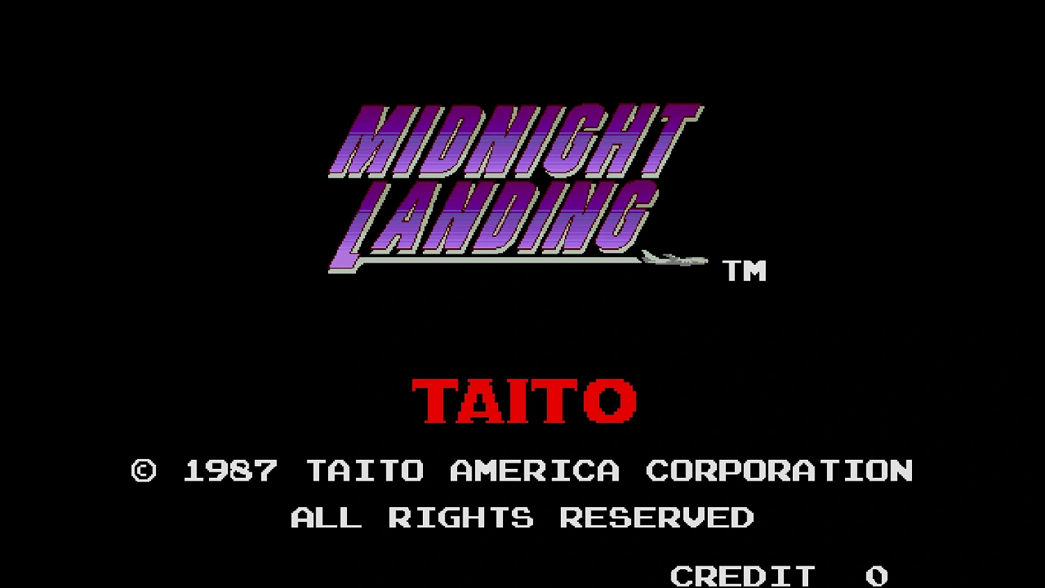 Arcade Archives 2 MIDNIGHT LANDING