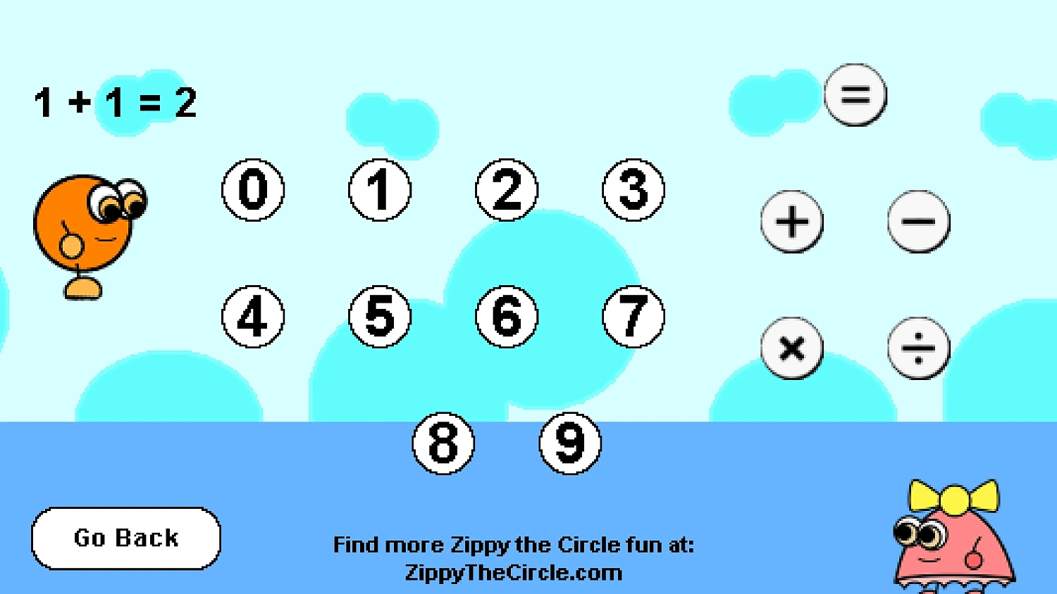 Zippy the Circle Calculator