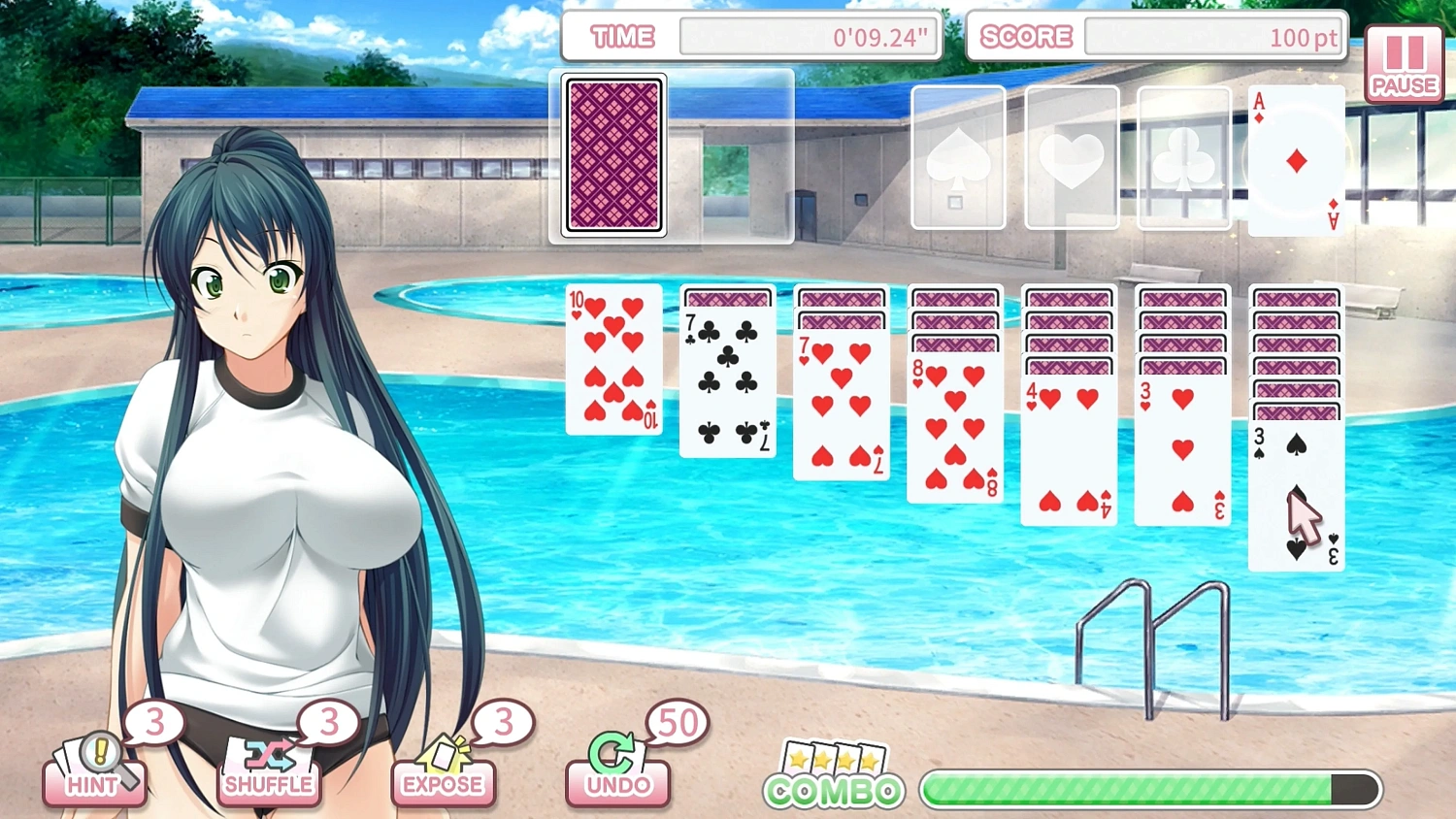 Pretty Girls Klondike Solitaire PLUS