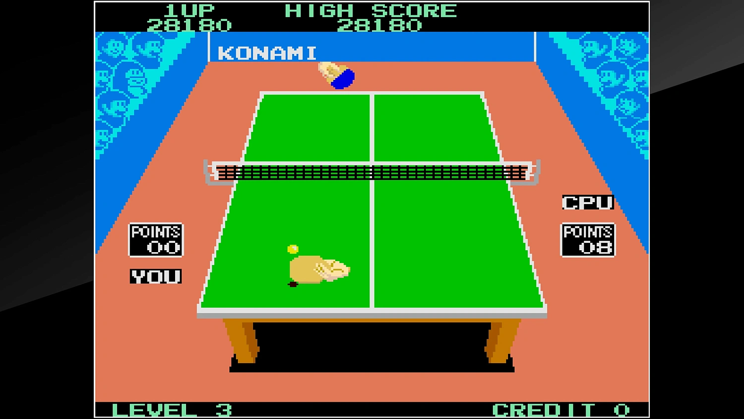 Arcade Archives KONAMI's TABLE TENNIS