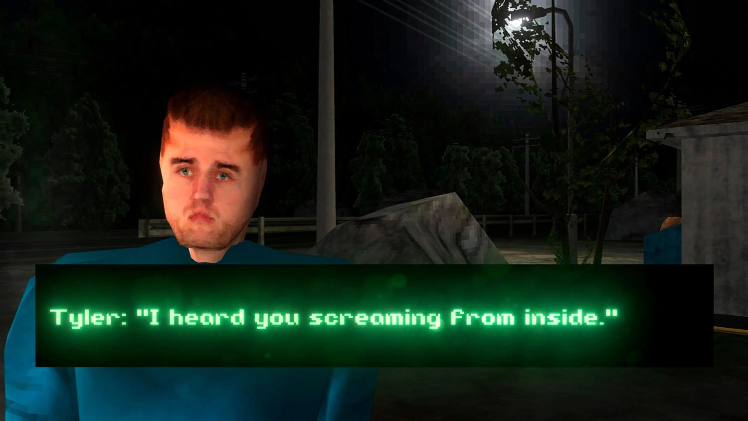 Don't let him in