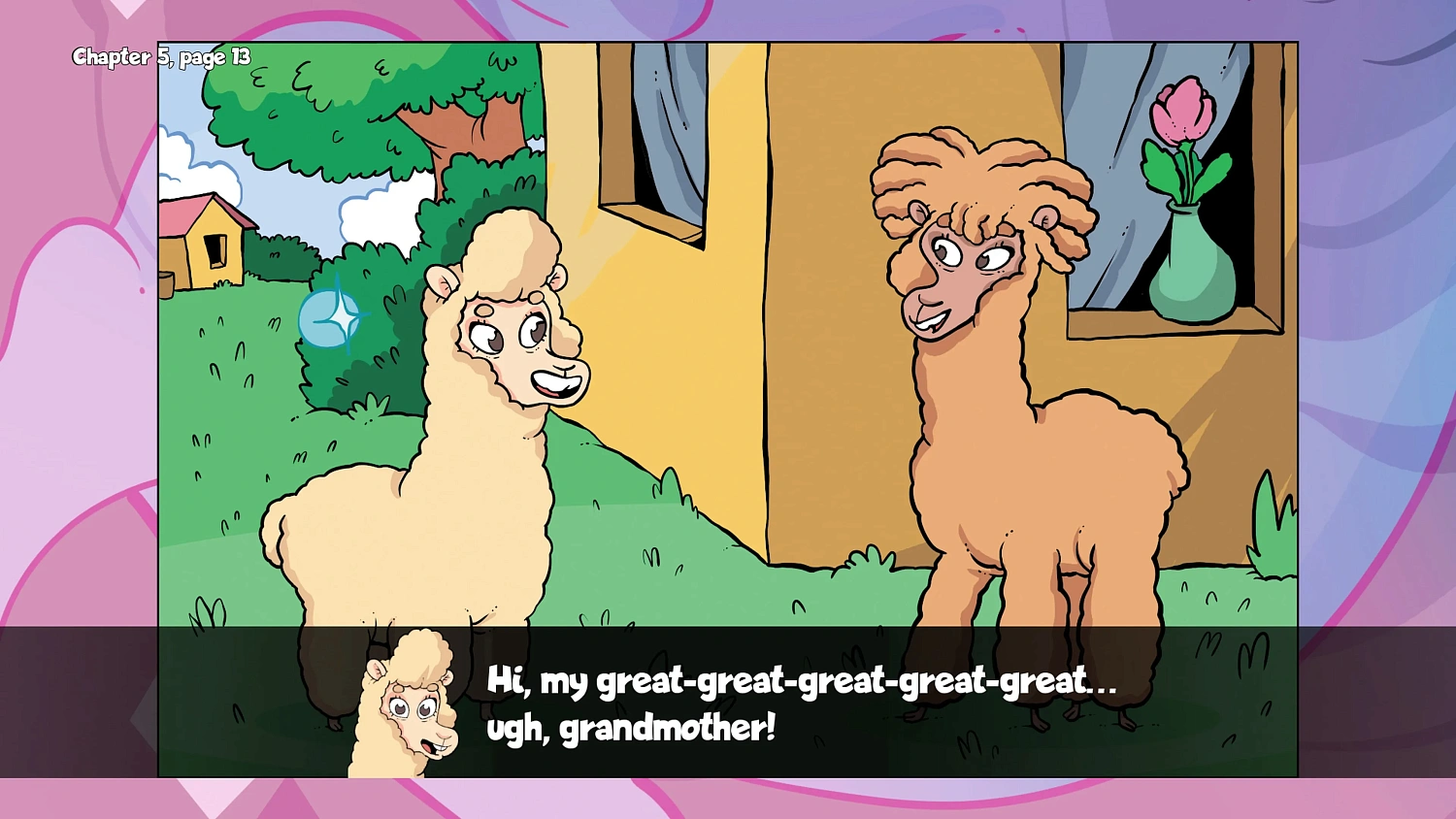 Alpaca Wonders Why