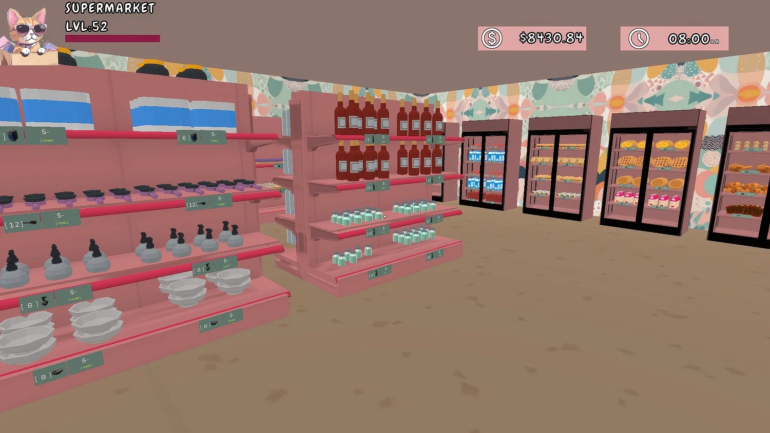 Cat MeowMart: Supermarket Simulator