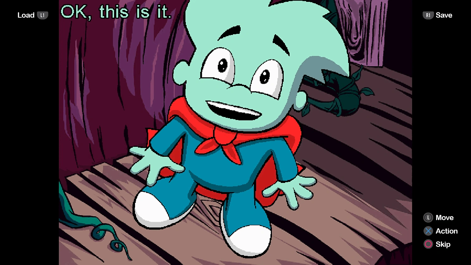 Pajama Sam: No Need to Hide When It's Dark Outside
