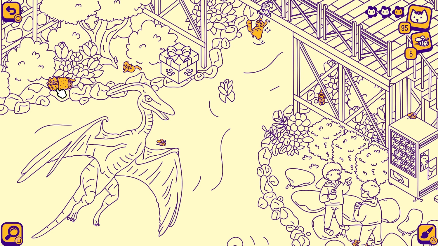 Cats and Seek : Dino Park