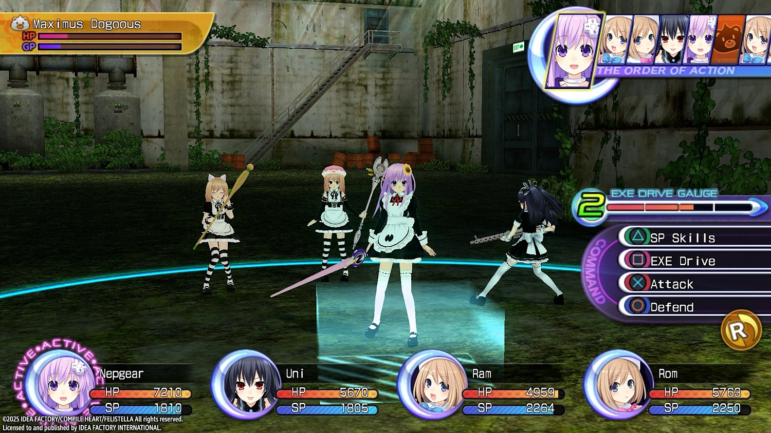 Hyperdimension Neptunia Re;Birth2 SISTERS GENERATION
