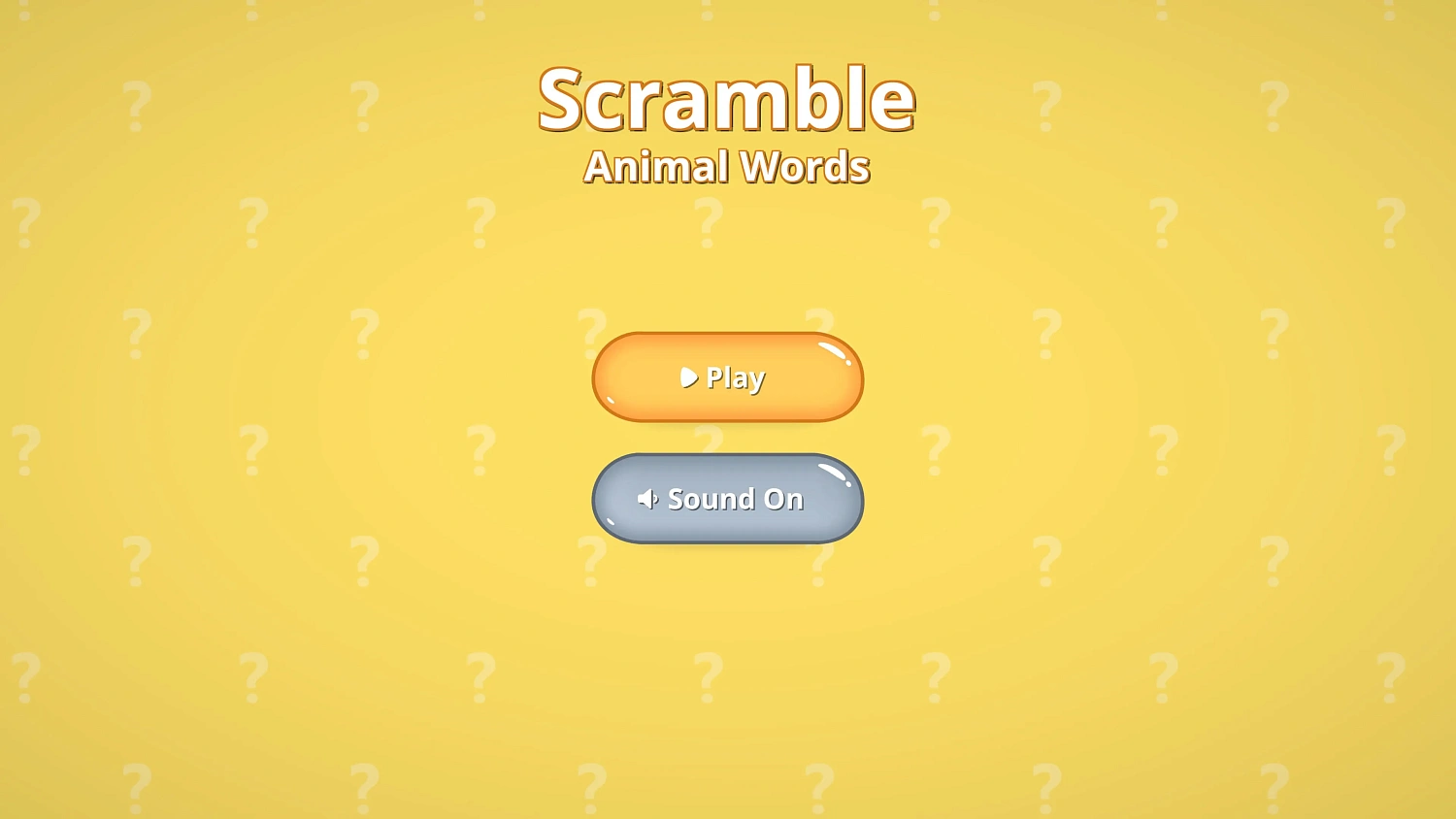 Scramble Animal Words