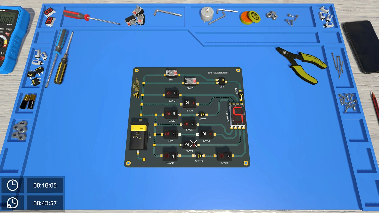 Electronics Puzzle Lab