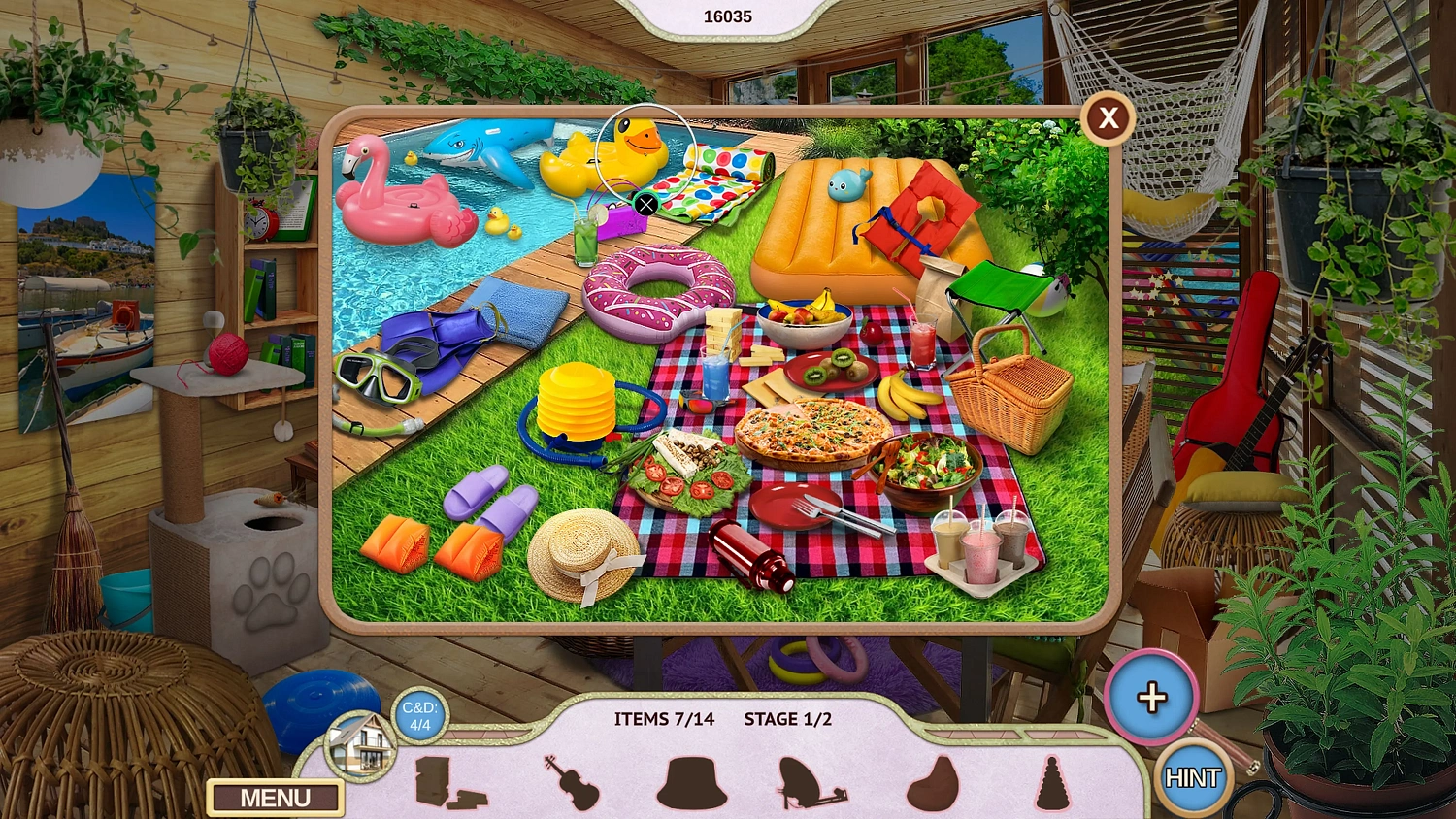 Sweet Home Look And Find