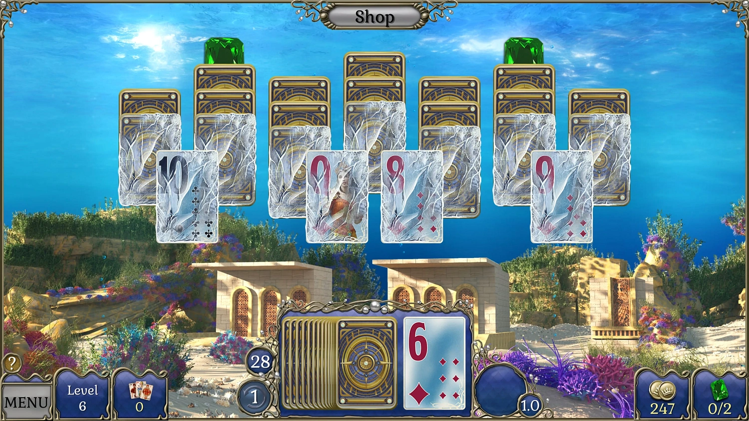 Jewel Match Atlantis Solitaire Collector's Edition