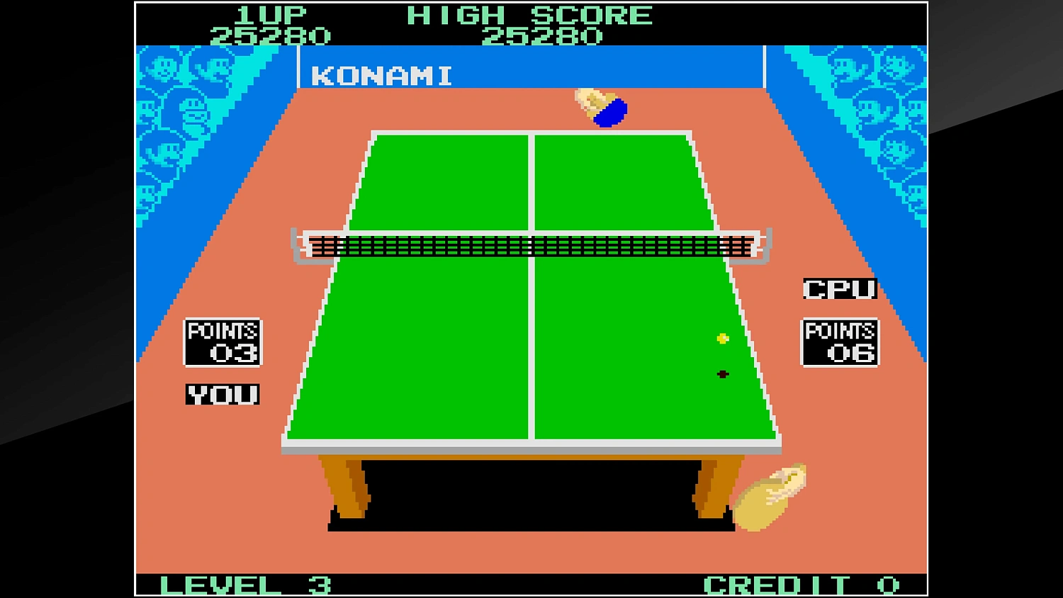 Arcade Archives KONAMI's TABLE TENNIS