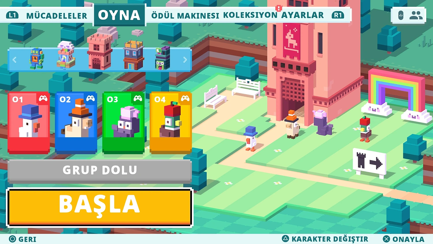 Crossy Road Castle