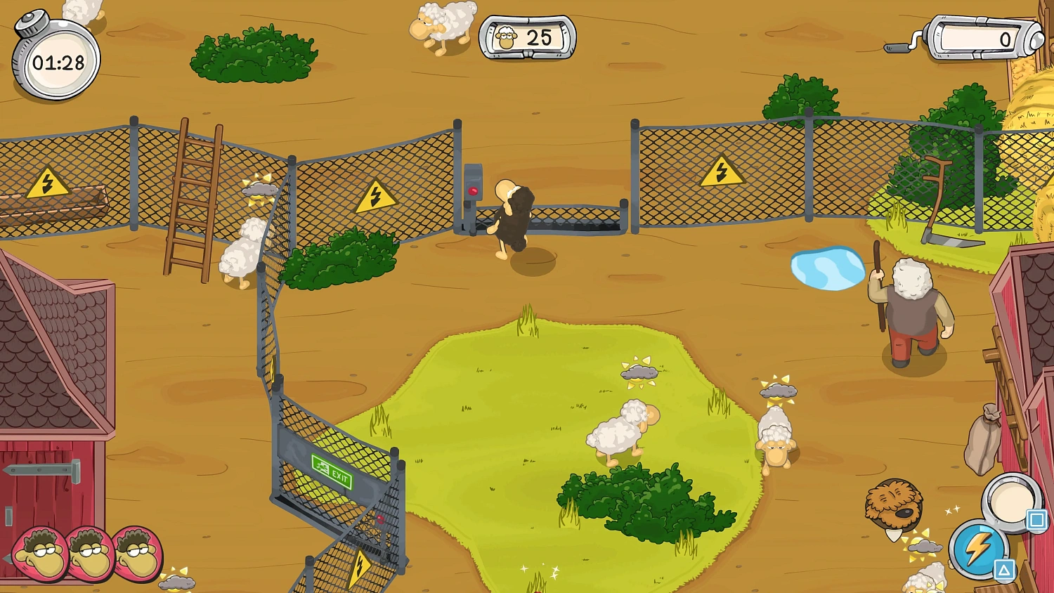 Sven – plantando nabos