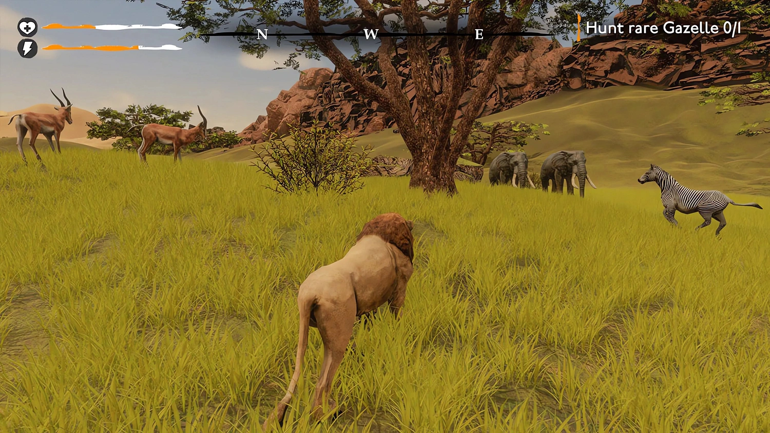 Lion Simulator Survival: RPG Animal Battle
