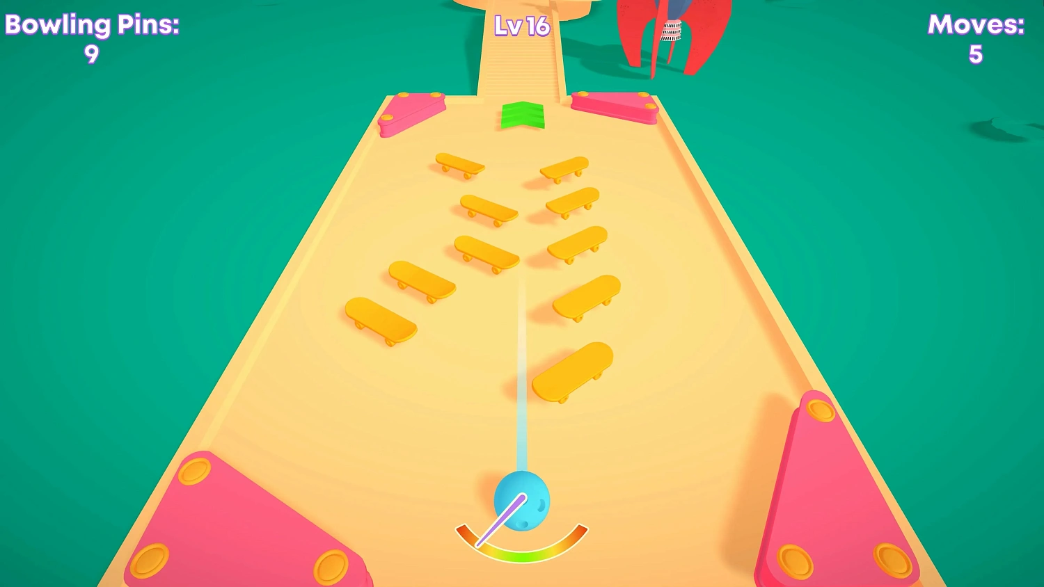 Bowling In A Skate Park