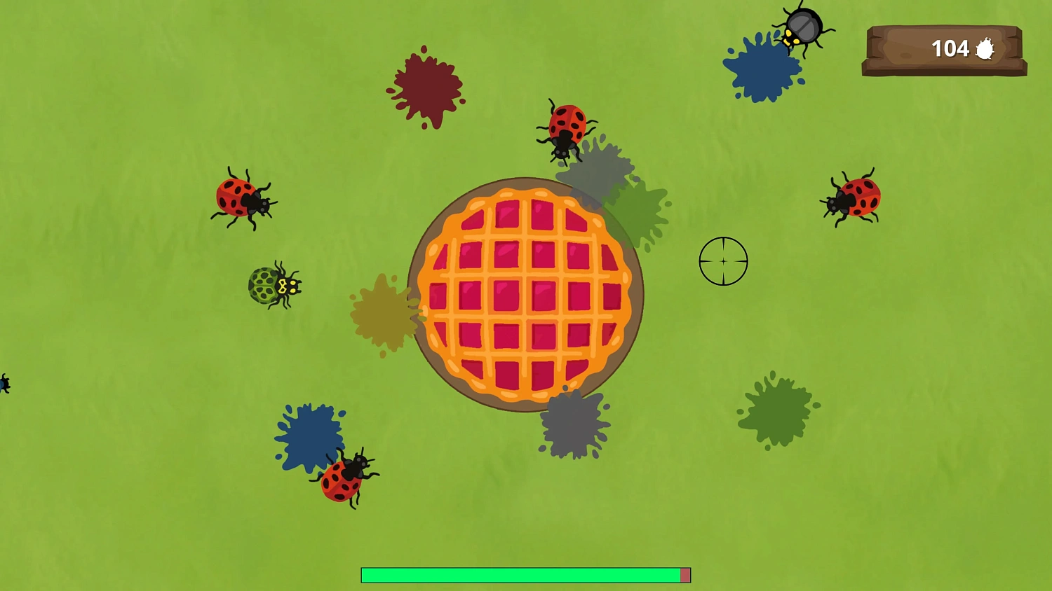 Crash Bugs Cake Defense